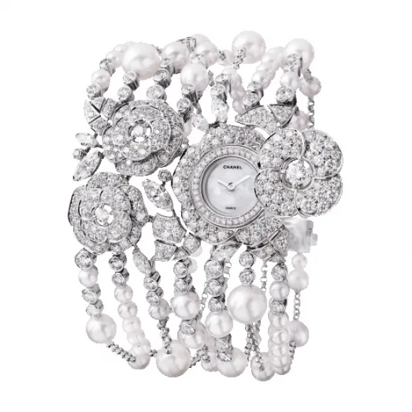 香奈儿/Chanel CAMÉLIA系列珠宝腕表 - J61947