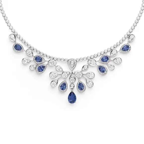 尚美/Chaumet Joséphine 加冕·爱系列 鹭羽·冠冕主题项链 083457