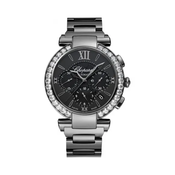 萧邦/Chopard Imperiale系列 自动机械机芯 不锈钢镶钻 女表 388549-3006