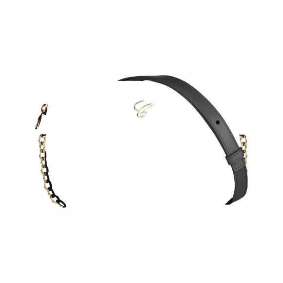 萧邦/Chopard HAPPY SPORT CAMERA包 黑色绗缝小牛皮 | 95000-1107