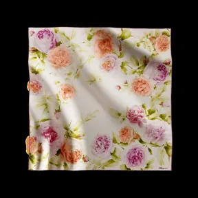 萧邦/Chopard ROSE DE CAROLINE围巾 米白色 - 90 x 90 CM | 95002-0701