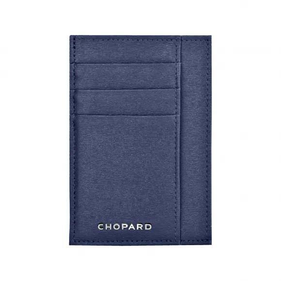 萧邦/Chopard 大号卡片夹 蓝色粒面小牛皮 | 95012-0357