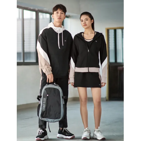 Calvin Klein 女装 撞色休闲运动短裙4Ws0T941-休闲运动系列