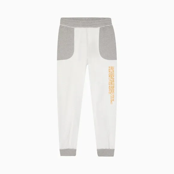 卡尔文·克莱恩/Calvin Klein 男士1978系列撞色Logo休闲长裤 J900174-牛仔休闲系列