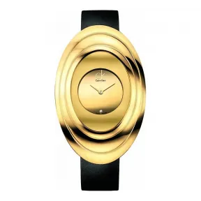 卡尔文·克莱恩/Calvin Klein   不锈钢 石英机芯 女表 K9323309