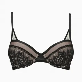 Calvin Klein 女装 薄衬垫3/4杯蕾丝文胸 Qf5878Ad-内衣系列
