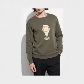 蔻驰/Coach 圣代嵌花毛线衣 10344 MBI