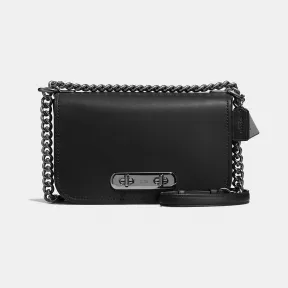 蔻驰/Coach 铬鞣皮革COACH SWAGGER单肩包 12110 DKC1A