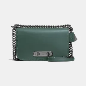 蔻驰/Coach 铬鞣皮革COACH SWAGGER单肩包 12110 DKMHH