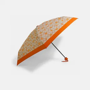 蔻驰/Coach 橙色经典标志印花迷你雨伞 1563-SV-IG