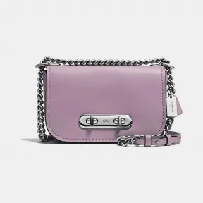 蔻驰/Coach 铬鞣皮革COACH SWAGGER 20单肩包 18858 SVNII