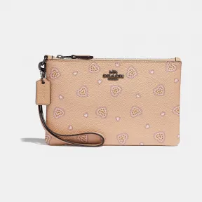 蔻驰/Coach 心形图案印花小号腕包 29667 DKNQ1