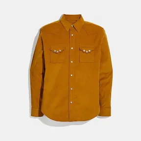 蔻驰/Coach  灯芯绒衬衣 34248_MC0_M