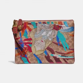 蔻驰/Coach Ott爱丽丝梦游仙境30号旋锁腕包 69194 B4NQ4