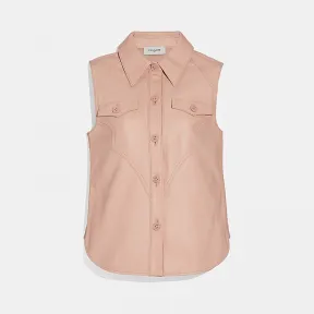 蔻驰/Coach  无袖西部皮衬衣 69871_PIN_02