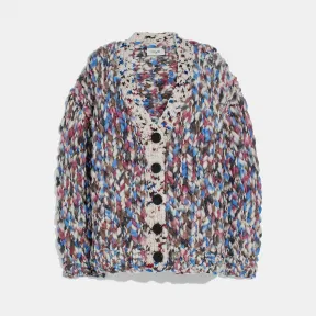 蔻驰/Coach 粗毛开襟毛衣 72545 L38