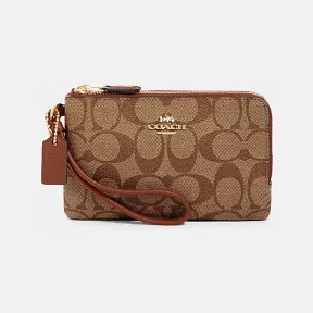 蔻驰/Coach 经典标志双角拉链腕包 87591-IMS5U