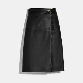 蔻驰/Coach 旋锁皮裙 88379_CBY