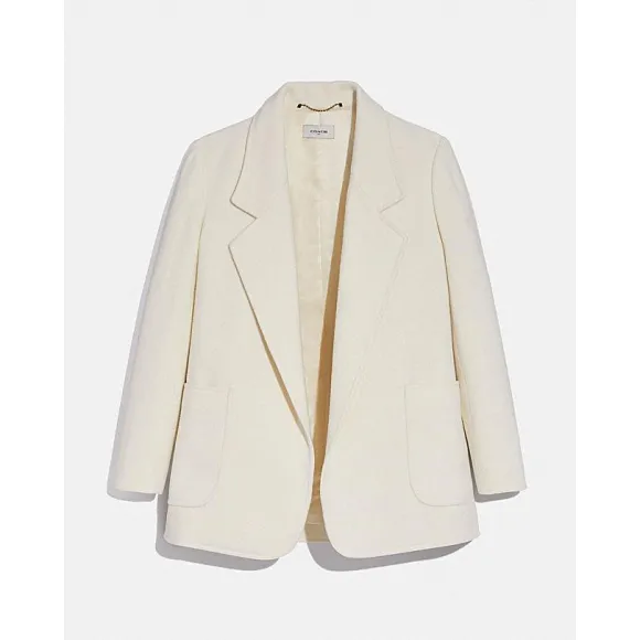 蔻驰/Coach 开放正面羊毛休闲西装 C0384-CRM-06