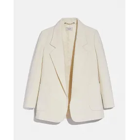 蔻驰/Coach 开放正面羊毛休闲西装 C0384-CRM-14