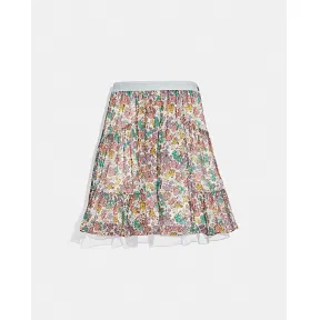 蔻驰/Coach 丹宁腰头迷你裙 C5009-STQ-0