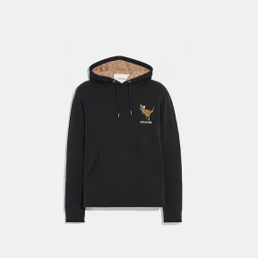 蔻驰/Coach 新年系列连帽卫衣 C8111-BLK-M