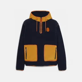 蔻驰/Coach SHERPA半拉链连帽卫衣 CB659-UHN