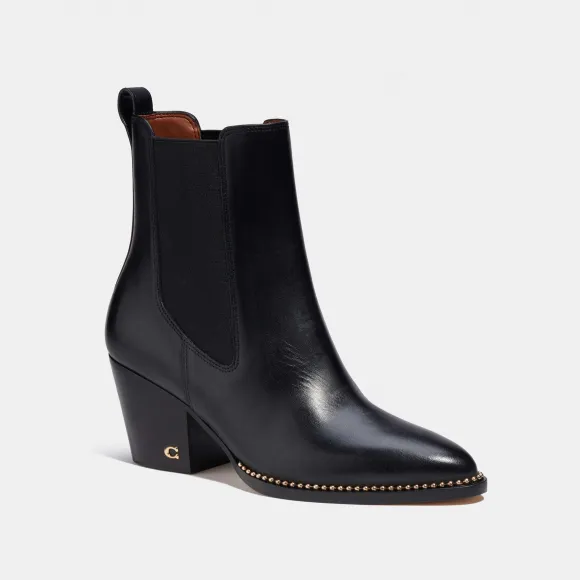 蔻驰/Coach 皮尔斯短靴 CC786-BLK
