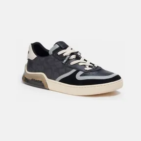 蔻驰/Coach 碳灰色+黑色 经典标志CITYSOLE球鞋 CE264-CQ