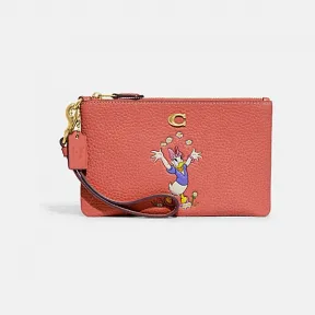 蔻驰/Coach COACH X DISNEY黛丝鸭印花小号腕包 CH470-B4VH1