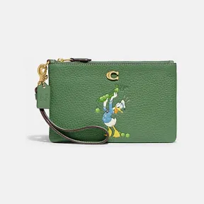 蔻驰/Coach COACH X DISNEY唐老鸭印花小号腕包 CH499-B4RT2