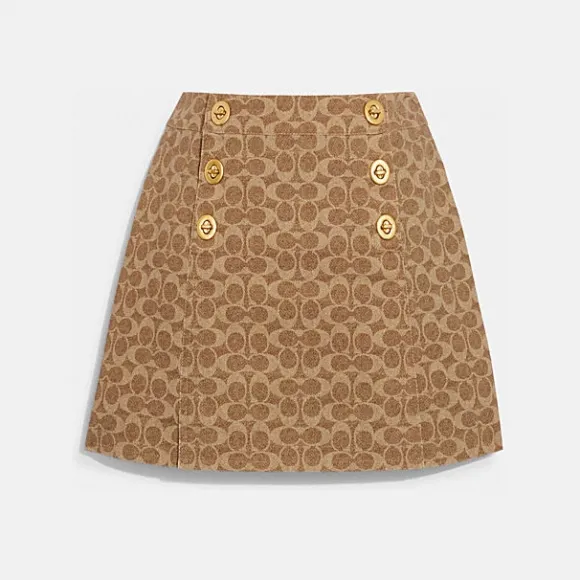 蔻驰/Coach  经典标志短裙 CI384-RYU