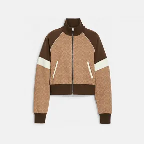 蔻驰/Coach  经典标志拉链卫衣 CI386-P32