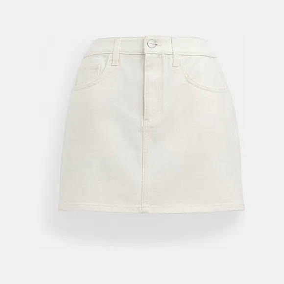 蔻驰/Coach  丹宁裙 CJ367-WHT