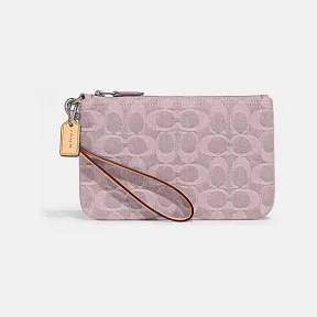 蔻驰/Coach  经典标志丹宁布小号腕包 CJ874-LHPPU