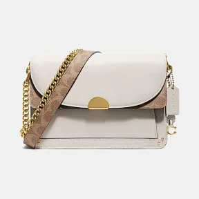 蔻驰/Coach 经典标志帆布色块DREAMER单肩包 76046_B4P0A