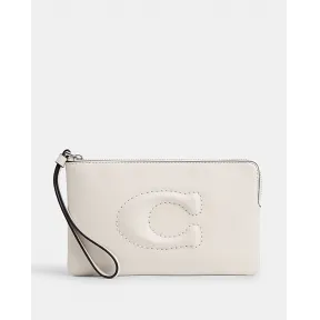 蔻驰/Coach 大号角拉链腕包 CR392-SV-HA