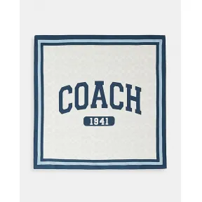 蔻驰/Coach COACH 1941桑蚕丝丝巾 CS593-BKF