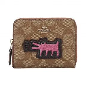 蔻驰/Coach 啡色  PVC 零钱包 F39996-IME7V