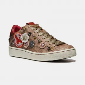 蔻驰/Coach 1941老鹰小队拼缀装饰C101休闲鞋 G2481 NU3