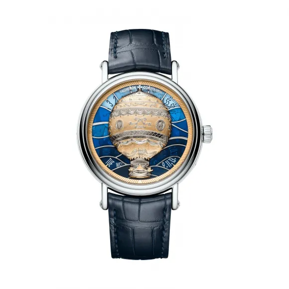 江诗丹顿/Vacheron Constantin MéTiers D'Art艺术大师系列 18K白金 自动机械机芯  7610U-000G-B210