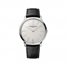 江诗丹顿/Vacheron Constantin Patrimony传承系列 18K白金 手动机械机芯  81180-000G-