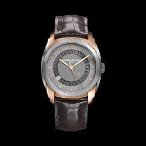 江诗丹顿/Vacheron Constantin Quai De L’Ile奎德利系列 钛金 自动机械机芯 男表 86050-0