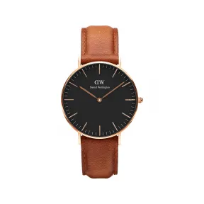 丹尼尔·惠灵顿/Daniel Wellington Classic Black 石英机芯 手表 DW00600138