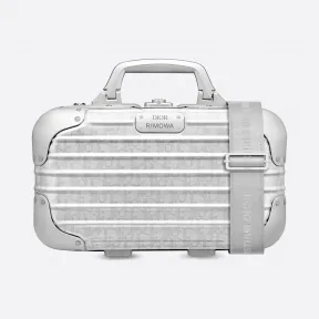 迪奥/Dior DIOR 和 RIMOWA 灰色 Dior Oblique 印花铝镁合金手提箱 1DRPO164YWZ-H31E