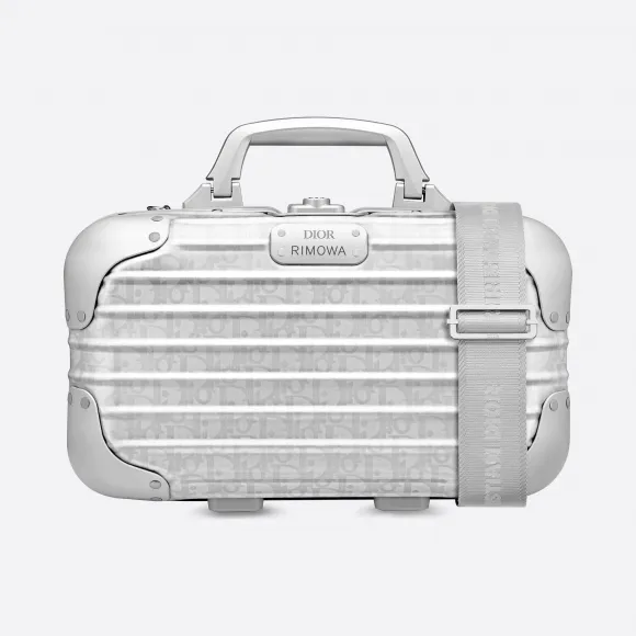迪奥/Dior DIOR 和 RIMOWA 灰色 Dior Oblique 印花铝镁合金手提箱 1DRPO164YWZ-H31E
