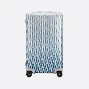 迪奥/Dior 渐变蓝色 Dior Oblique 图案铝镁合金 DIOR 和 RIMOWA 行李箱 1DRTR003YWX-H00E