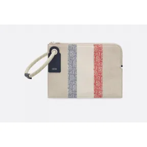 迪奥/Dior Dior Oblique三色手拿包  2GUCA199YHQ H05E