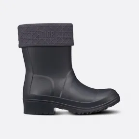 迪奥/Dior 靴子儿童款 海军蓝色橡胶和科技面料藤格纹 2SBS11SHOA_Y26E_T25