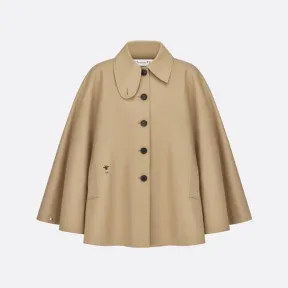 迪奥/Dior 斗篷 米色华达呢 317C27A3905_X1320_TXS